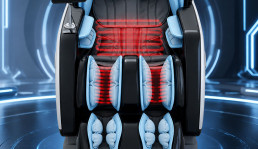 6800_heat - #1 USA Premier Full Body Massage Chair